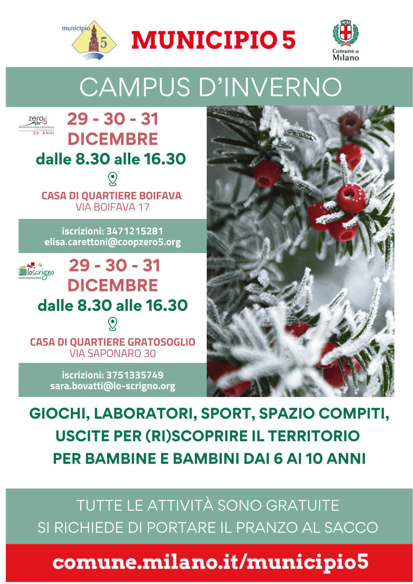 CAMPUS D’INVERNO