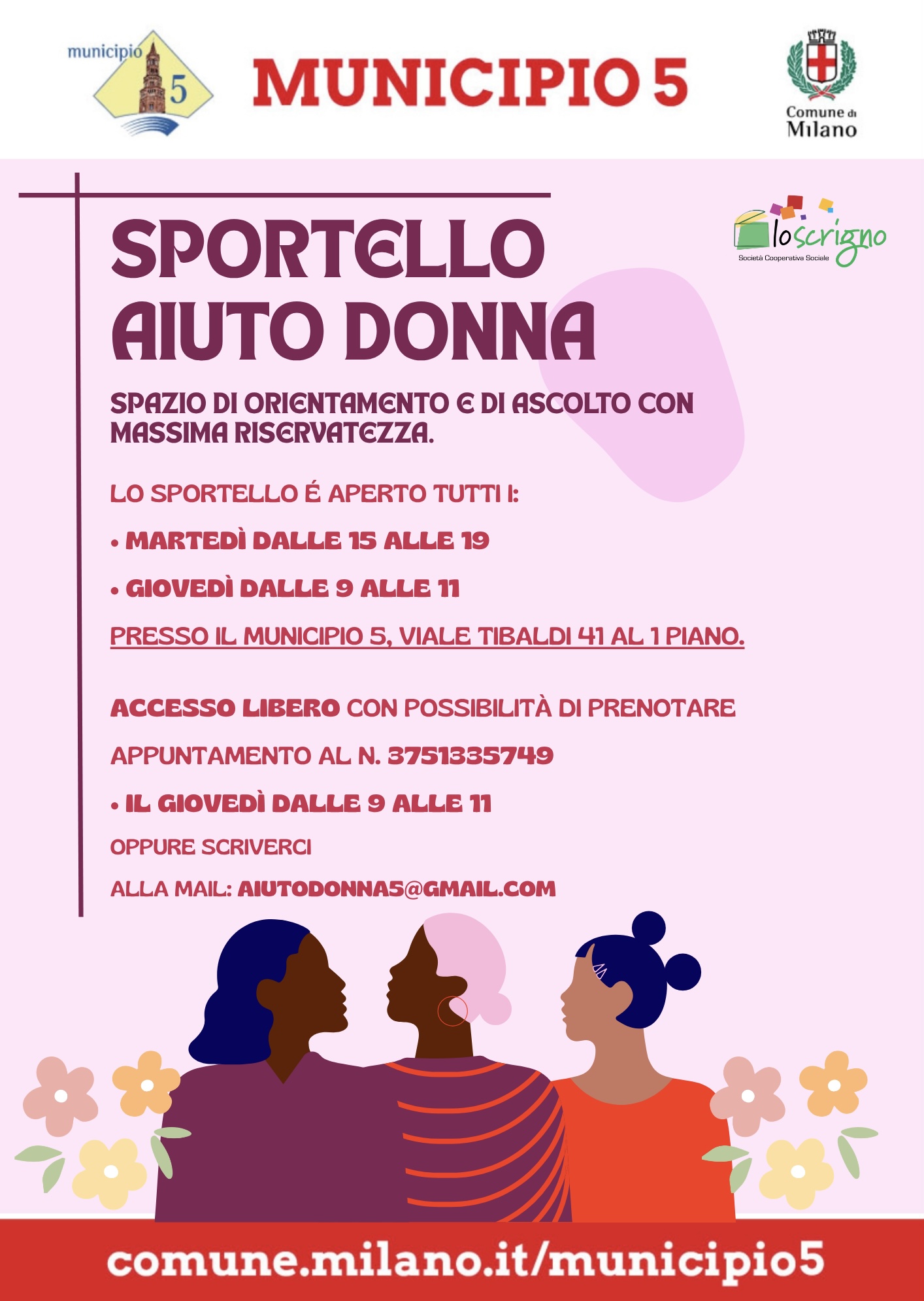SPORTELLO AIUTO DONNA